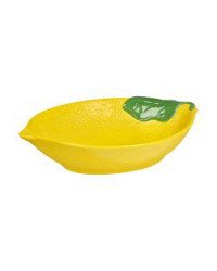 Lemon Shaped Bowl, Yellow 