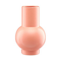 Pink Ceramic Modern Ball Vase