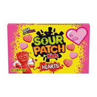 Sour Patch Kids Valentine's Theater Box Soft & Chewy Candy, 3.1 oz