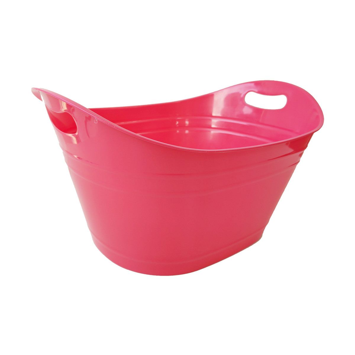 Oval Plastic Party Tub with Handle, Extra Large