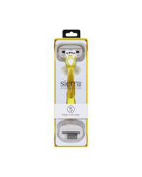 Sierra 5-Blade Razor System for Women, Yellow