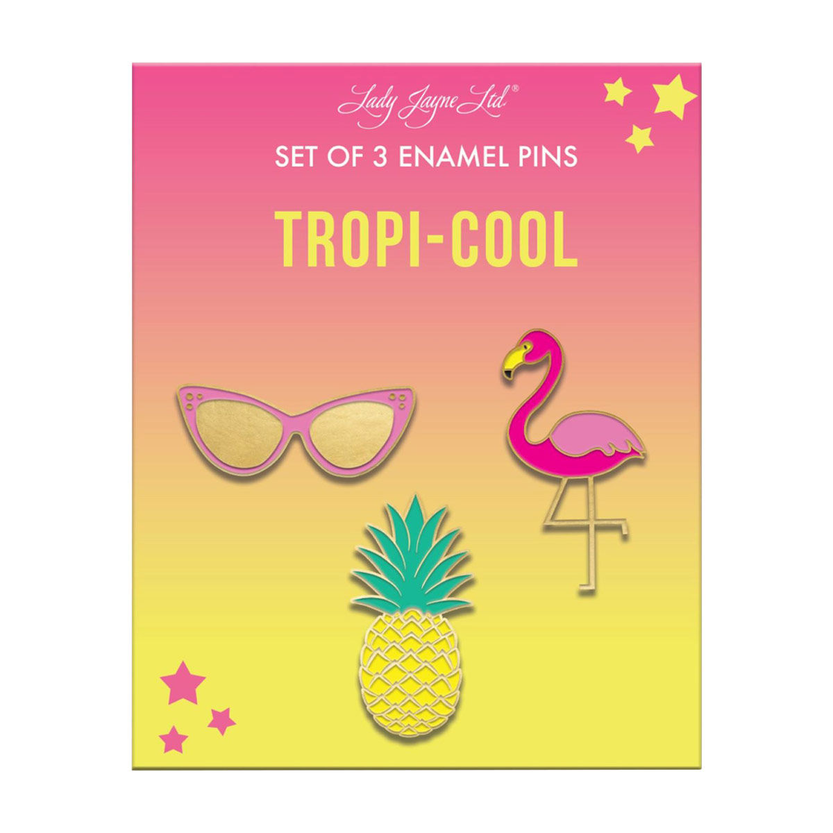 Lady Jayne Ltd Tropicool Enamel Pins