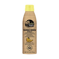 Wild Tropics Sunscreen Spray, SPF 50 - Fresh Banana, 5.5 oz