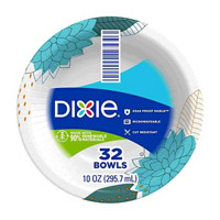 Dixie Disposable Paper Bowls, 10 oz - 32 ct