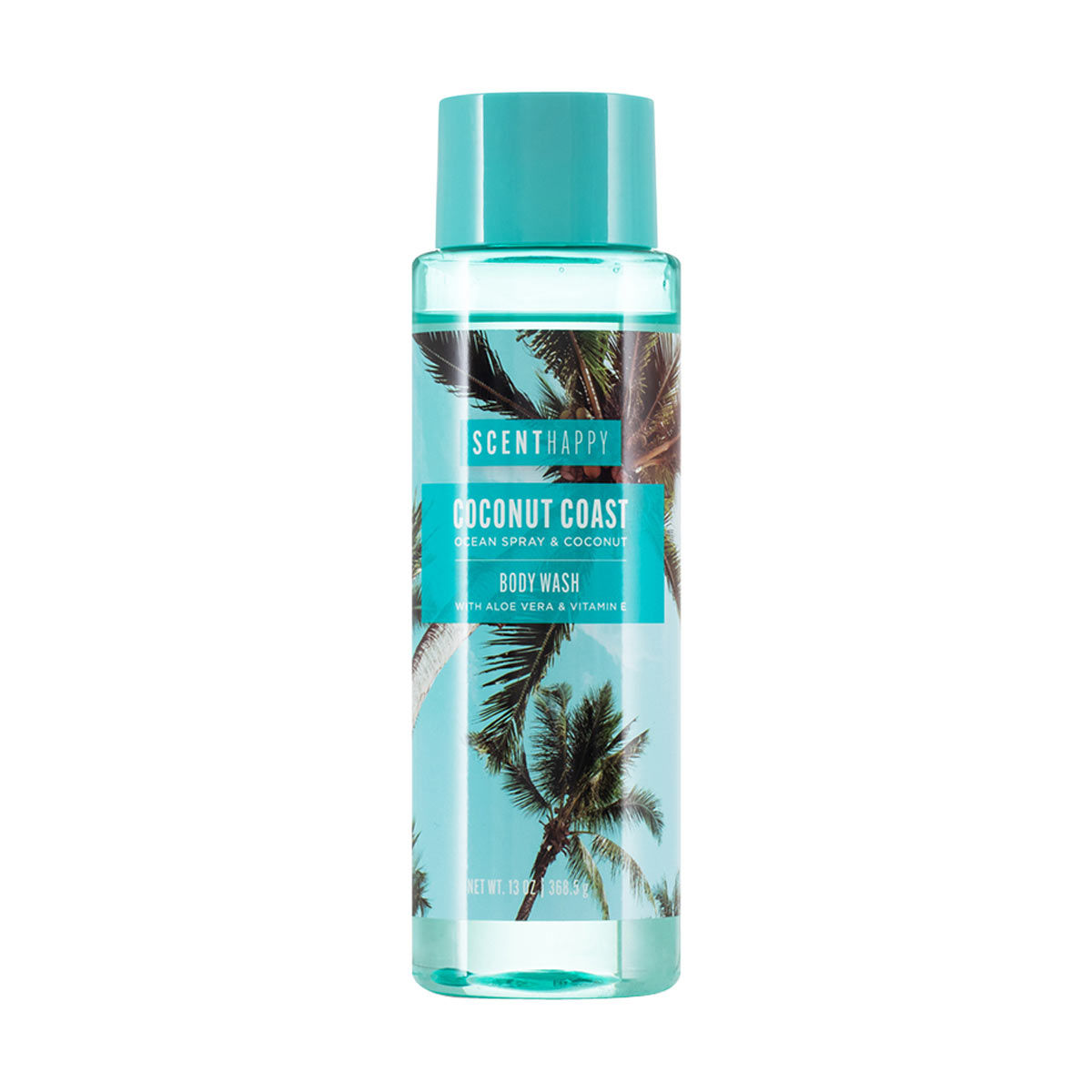 Scent Happy Body Wash Coconut Coast, 13 oz