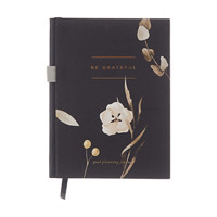 Be Grateful Floral Goal Planning Journal with Pen