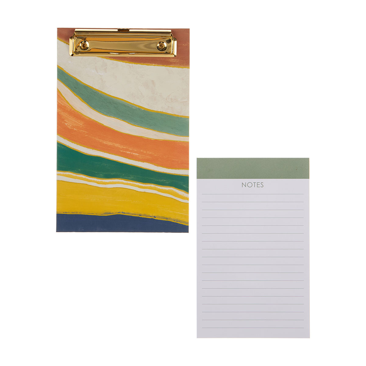 clipboard and notepad