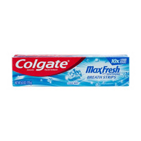 Colgate Max Fresh Advanced Whitening Toothpaste - Clean Mint, 6 oz