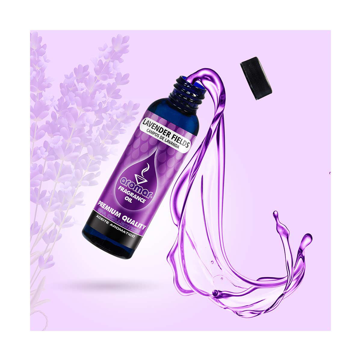 Aromar Lavender Fields Fragrance Oil, 2 fl. oz.