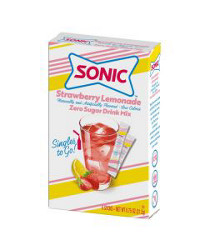 Sonic Strawberry Lemonade Singles To Go Drink Mix, 6 ct