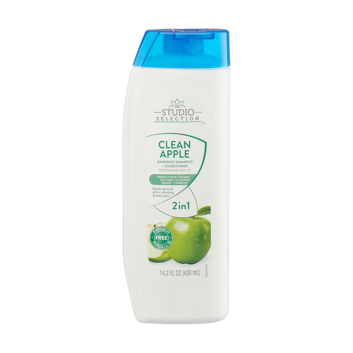 Studio Selection Clean Apple 2 in 1 Dandruff Shampoo Conditioner 14.2 fl oz