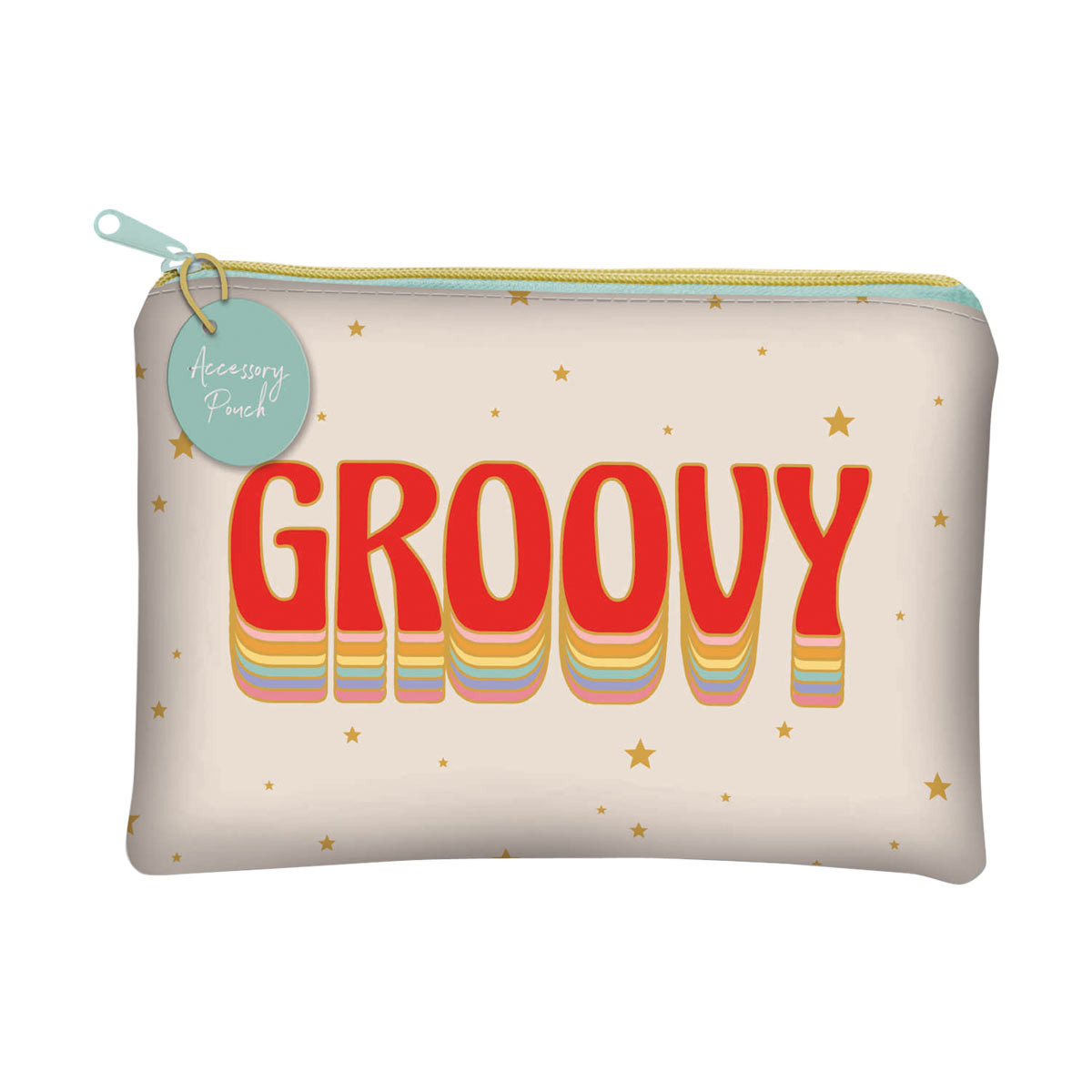 'Groovy' Printed Pencil Pouch