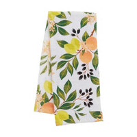 Floral Lemon Printed Kitchen Towel, Pack of 2