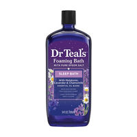 Dr Teal's Sleep Foaming Bath with Pure Epsom Salt, 34 fl oz