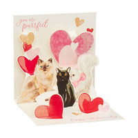 Valentine’s Day Purrfect Val Popup Card