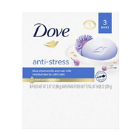 Dove Beauty Bar Gentle Cleanser Anti-Stress Cream Bar, 3.75 oz, 3 ct