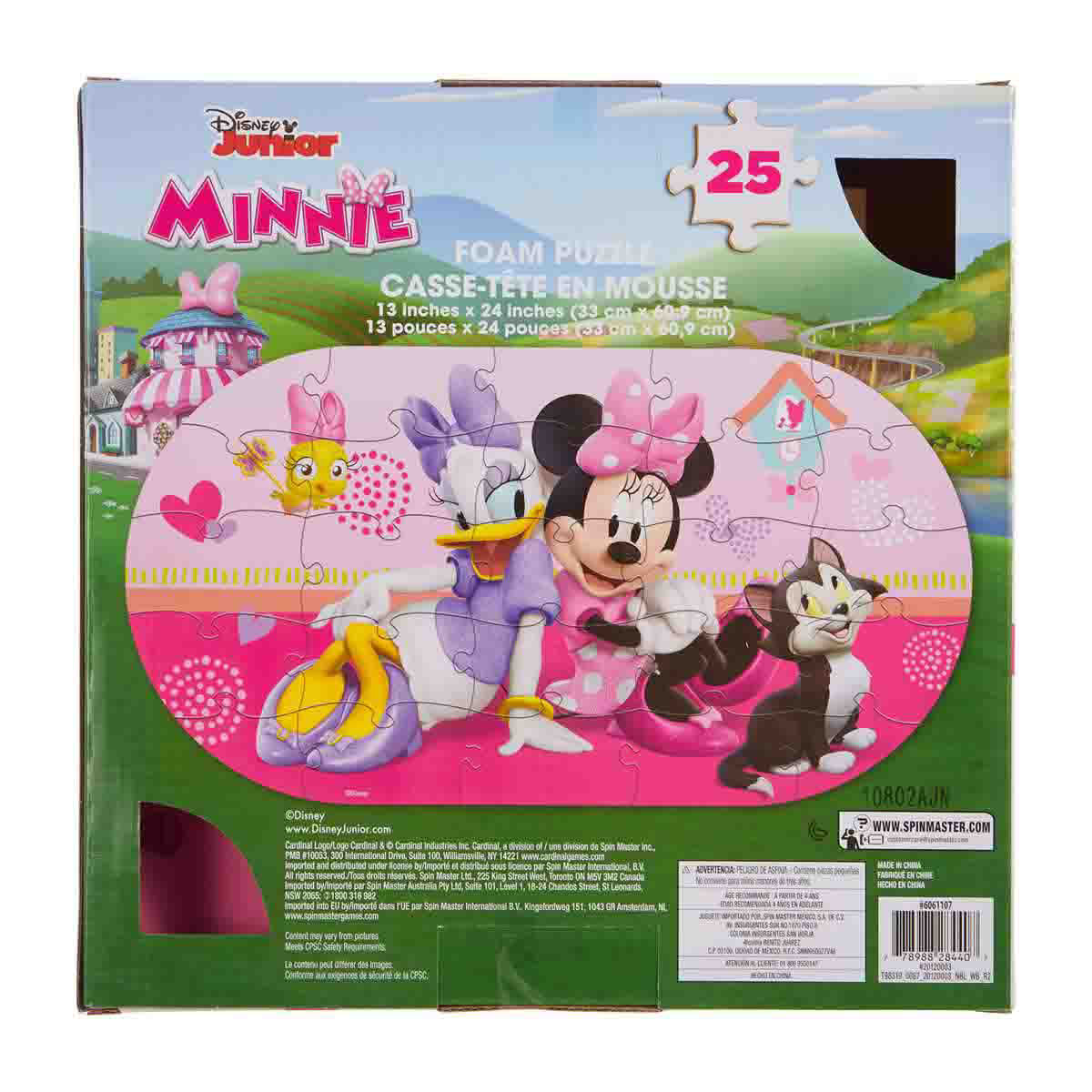 Cardinal Disney Junior Minnie Mouse Floor Puzzle, 25 Pieces