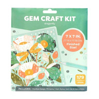 American Crafts 'Dragonfly' Gem Craft Kit, 7 in x 7 in
