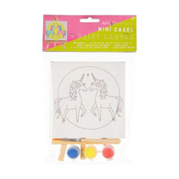 Art 101 Gallery Mini Canvas with Easel Paint Kit