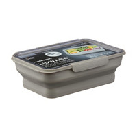 Madesmart Lidware Collapsible Food Storage Container, Gray