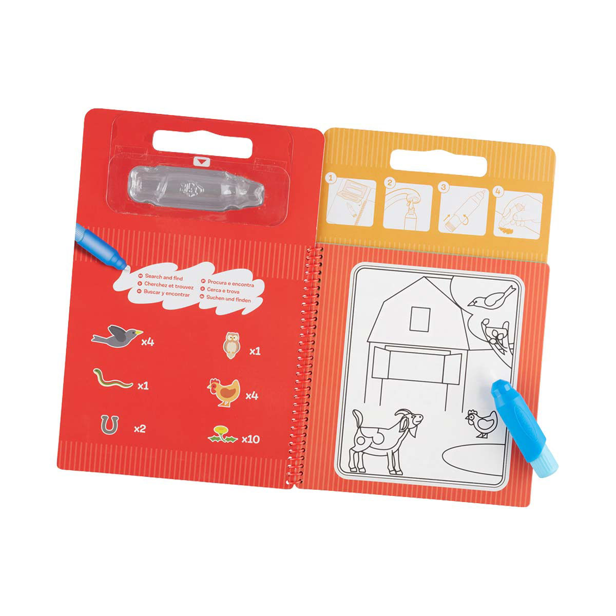 Melissa & Doug Water Reveal Activity Books