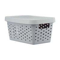 Laundry Basket with Lid, Small