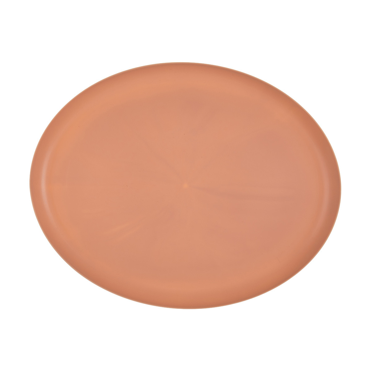 Oval Matte Dinner Plate, Assorted Colors