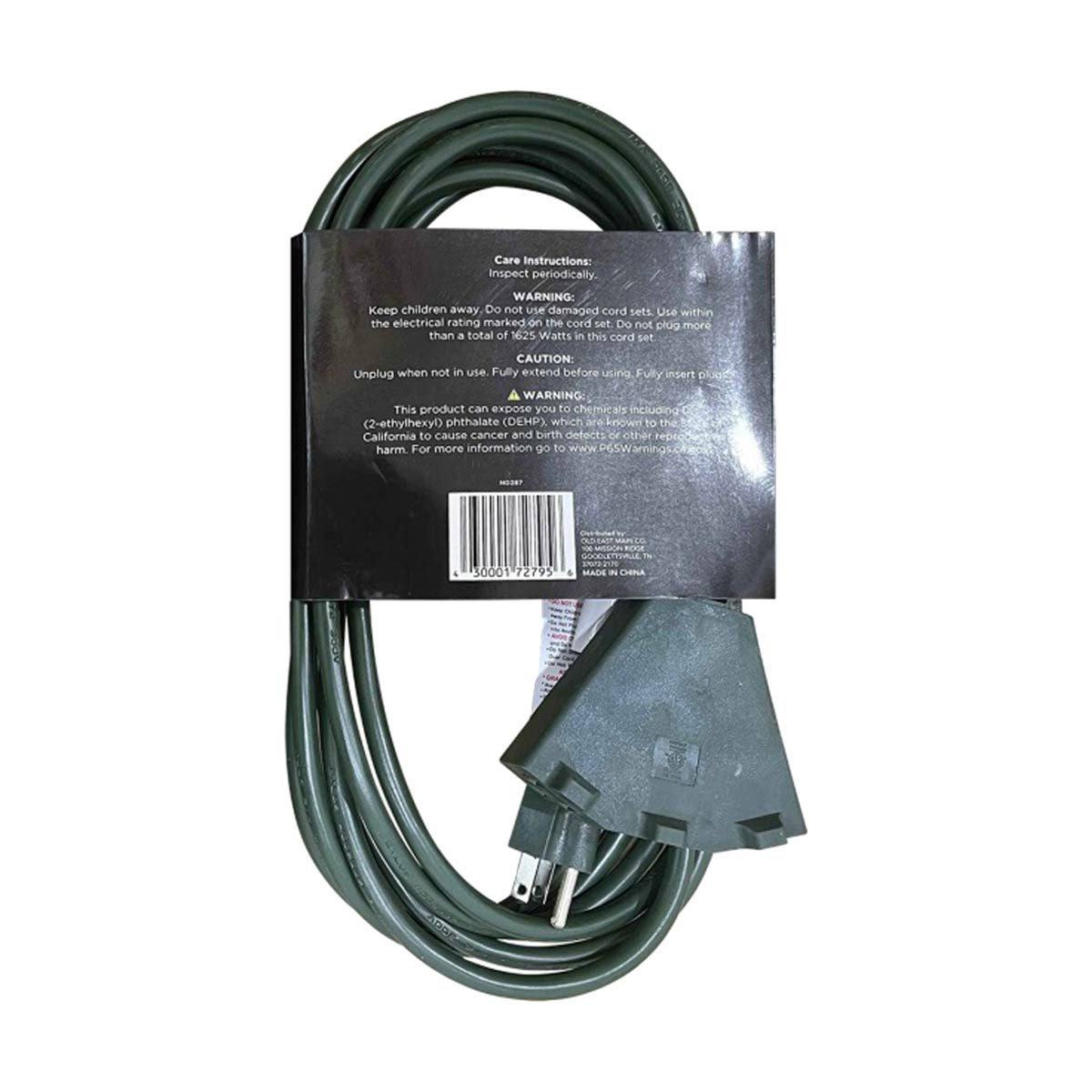 ProEssentials 3 Outlet Extension Cord, 15 ft