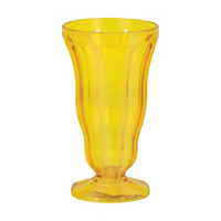 Pastel Yellow Plastic Milkshake Cup, 15 oz.