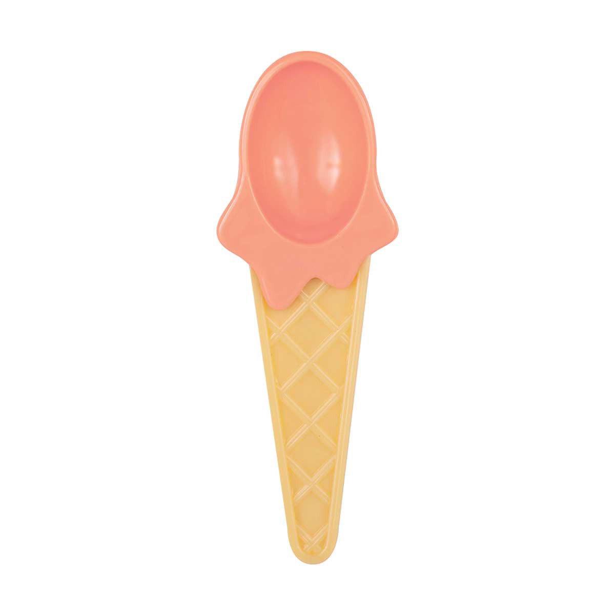 Plastic Pastel Ice Cream Spoons, 4 Count