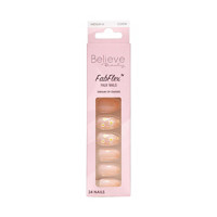 Believe Beauty FabFlex™  Faux Nails, Dream of Daisies