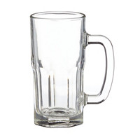 Cristar Lisboa Tankard Glass with Handle, 14 oz.