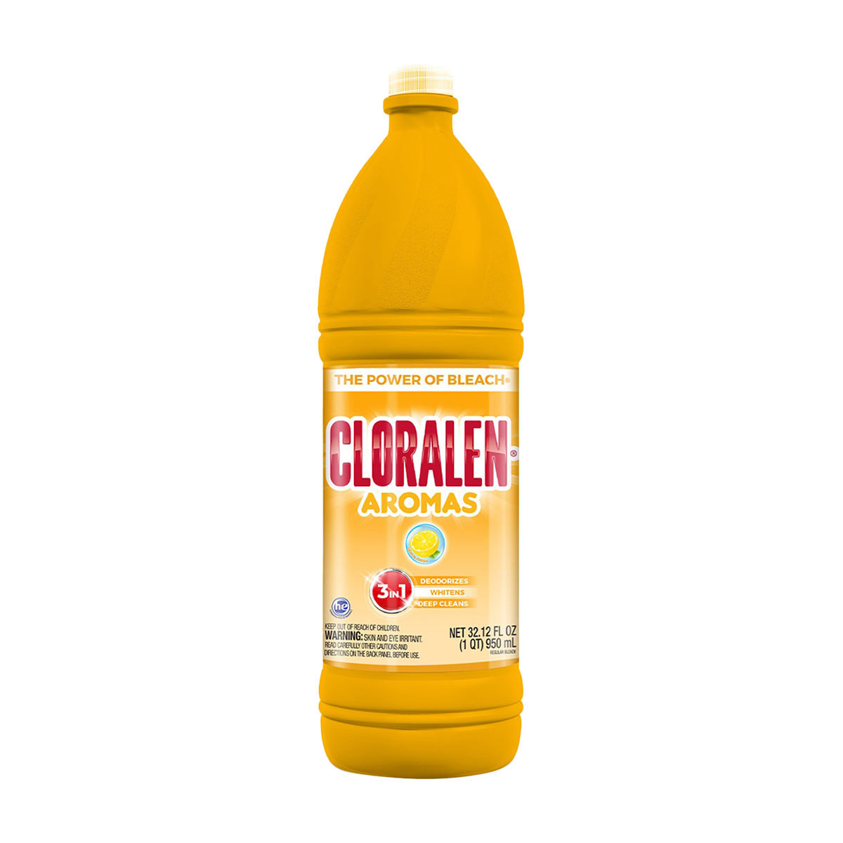 Cloralen Aromas Liquid Lemon Bleach, 32.12 fl oz