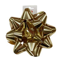 321 Party! Gold Metallic Bow, 6 in