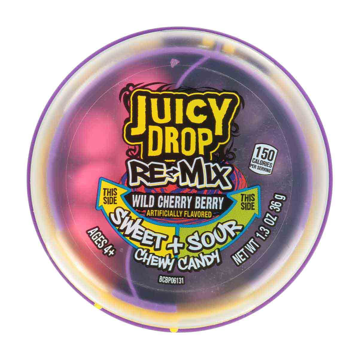 Juicy Drop Remix Sweet + Sour Chewy Candy, Assorted