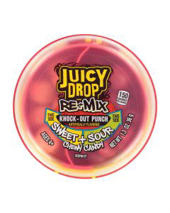 Juicy Drop Remix Sweet + Sour Chewy Candy, Assorted