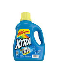 Xtra Plus OxiClean Crystal Clean Laundry Detergent, 97.7 fl oz