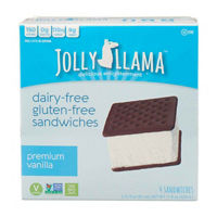 Jolly Llama Vegan Ice Cream Sandwich, 11 oz