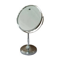 Vanity Mirror with Stand, Chrome