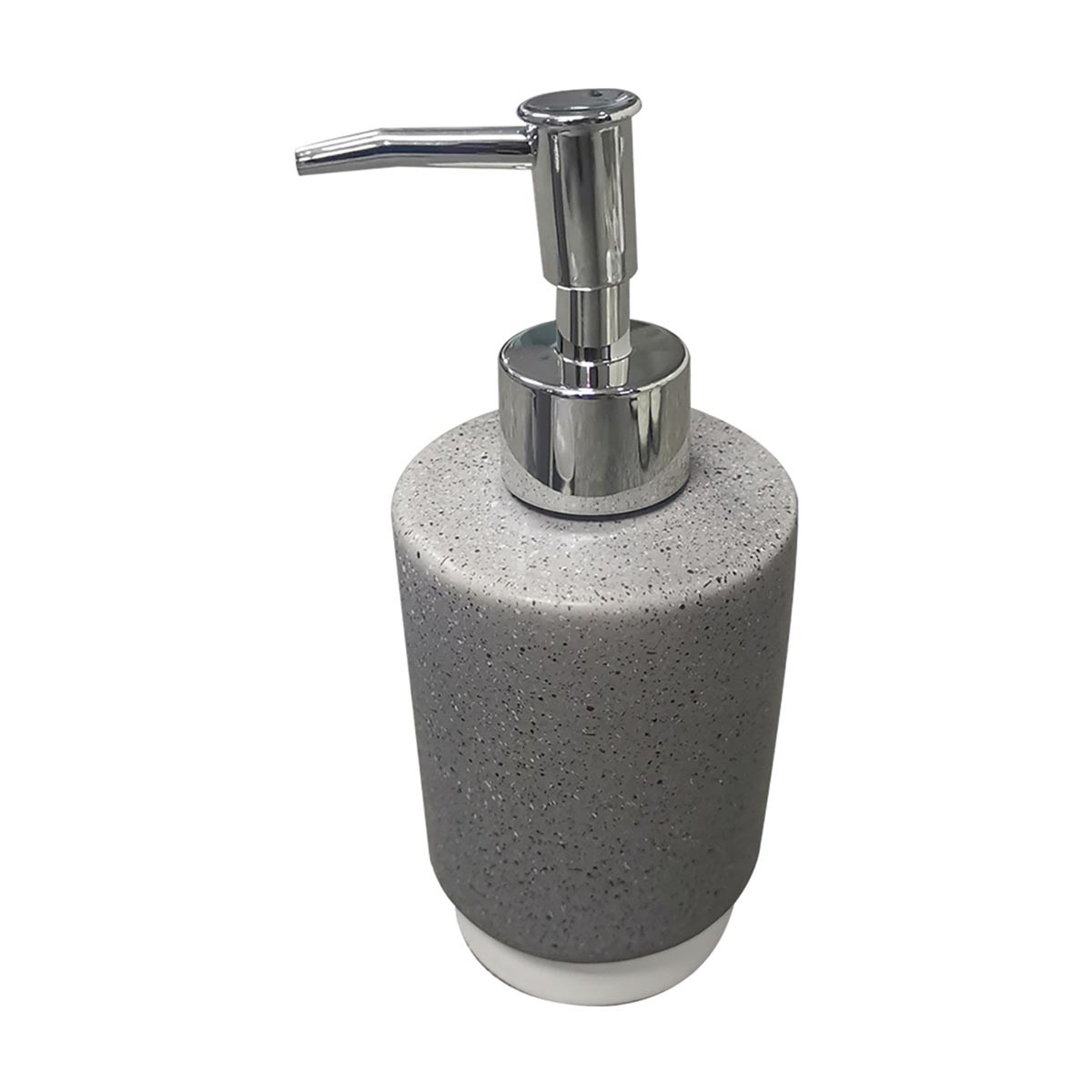 Ceramic Soap Dispenser, Gray