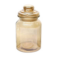 Clear Glass Canister, Medium