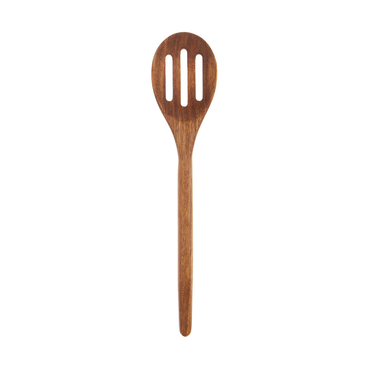 Slotted Wooden Serving Spoon