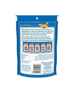 Canine Carry Outs Beef Flavor Dog Treats, 4.5 oz Bag