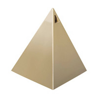 Gold Pyramid Shaped Balloon Weight