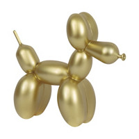 Gold Balloon Dog Figurine Balloon Weight