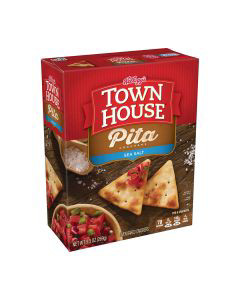 Town House Oven Baked Pita Crackers - Sea Salt, 9.5 oz