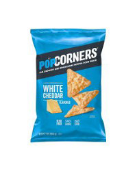 PopCorners White Cheddar Flavored Popped-Corn Snack, 7 oz