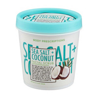 Body Prescriptions Sea Salt Coconut Facial Scrub, 8.1