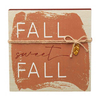 &#x27;Fall Sweet Fall&#x27; Wooden Table Décor