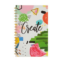 Twin-Wire Hardcover 'Create' Sketch Book